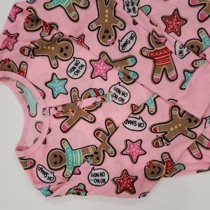 Justice Gingerbread matching pajama set size 10